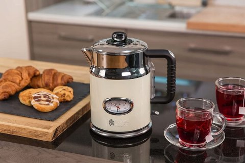 Czajnik elektryczny Russell Hobbs 21672-70 2400 W 1,7 l beżowy/brązowy