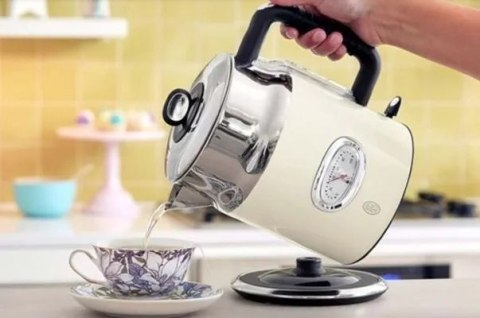 Czajnik elektryczny Russell Hobbs 21672-70 2400 W 1,7 l beżowy/brązowy