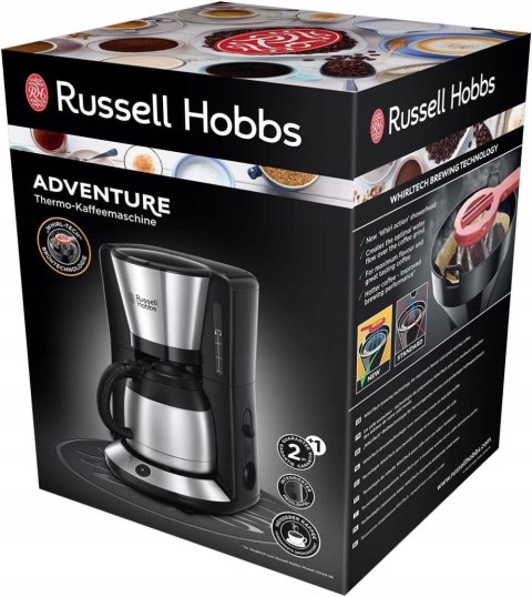 Ekspres przelewowy Russell Hobbs 24020-56 1 l srebrny/szary