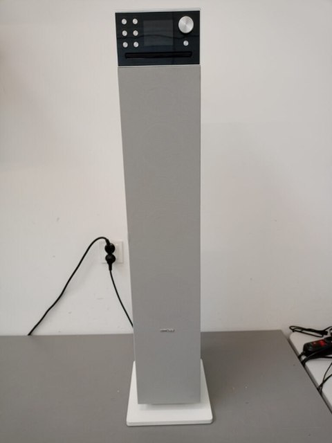 Głośnik przenośny Muse M-1380DBTW biały 180 W