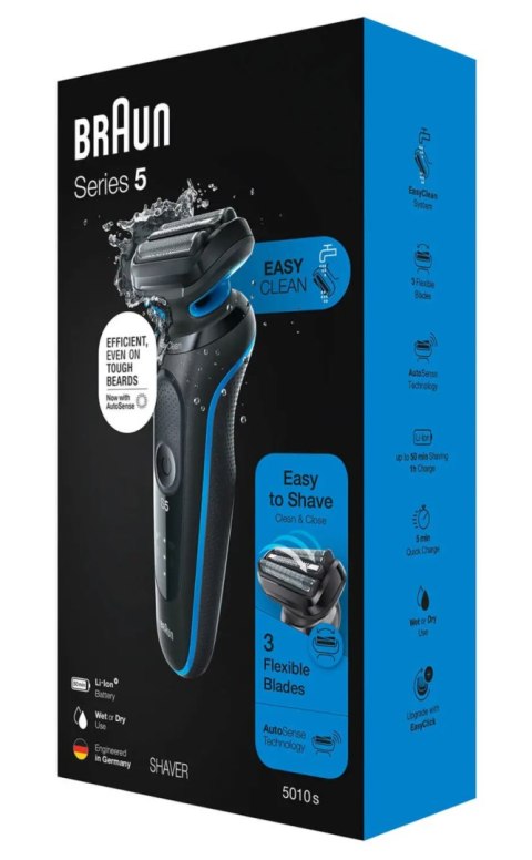 Golarka Braun series 5 51-B1000s Wet & Dry niebieska