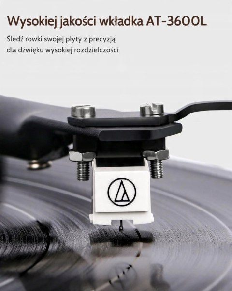 Gramofon 1 BY ONE H004 Bluetooth wood