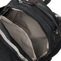 Kipling plecak miejski SEOUL czarny duży z kieszenią na laptopa