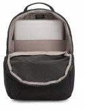 Kipling plecak miejski SEOUL czarny duży z kieszenią na laptopa