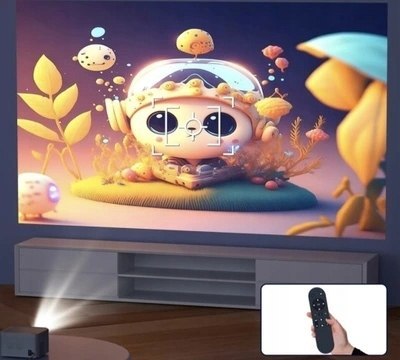 Projektor LCD Magcubic HY350 4K 13000LM srebrny ANDROID 11 YOUTUBE/NETFLIX