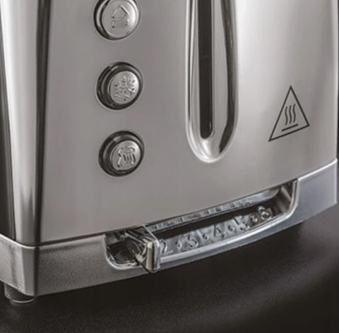 Toster Russell Hobbs Luna Moonlight Grey 23221-56 srebrny/szary 1550 W