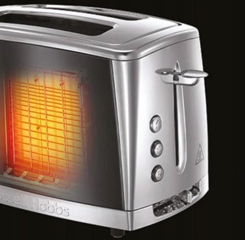 Toster Russell Hobbs Luna Moonlight Grey 23221-56 srebrny/szary 1550 W