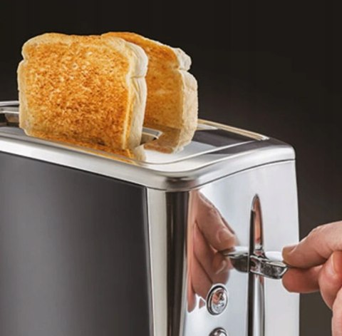 Toster Russell Hobbs Luna Moonlight Grey 23221-56 srebrny/szary 1550 W