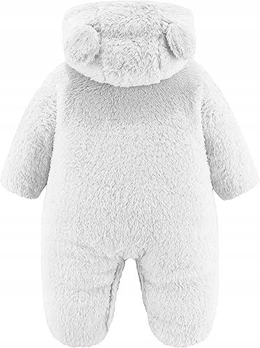 Voopptaw Ciepły dziecięcy kombinezon zimowy z polaru 0-12 miesięcy