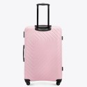 WITTCHEN Cube line Walizka twarda duża subtelny róż