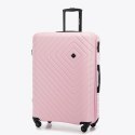 WITTCHEN Cube line Walizka twarda duża subtelny róż