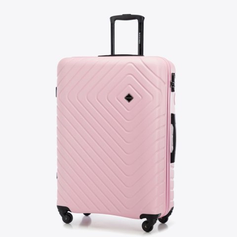 WITTCHEN Cube line Walizka twarda duża subtelny róż