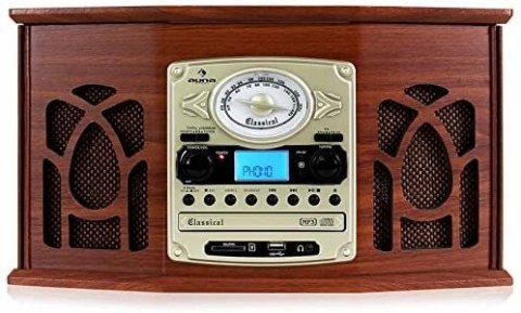 GRAMOFON AUNA 10007044 CD USB FM WOOD OKAZJA! GRAMOFON AUNA 10007044 CD USB FM WOOD OKAZJA!