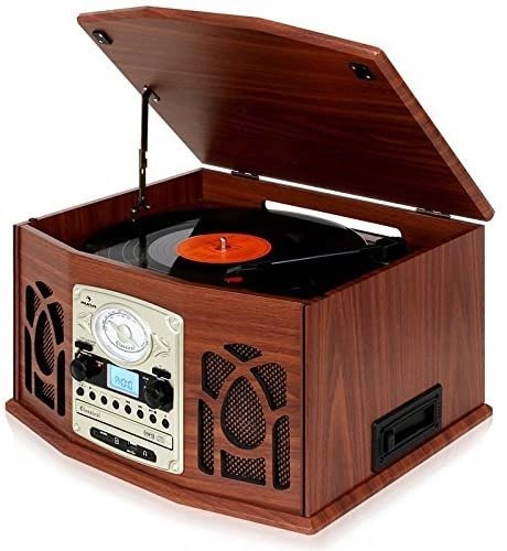 GRAMOFON AUNA 10007044 CD USB FM WOOD OKAZJA! GRAMOFON AUNA 10007044 CD USB FM WOOD OKAZJA!
