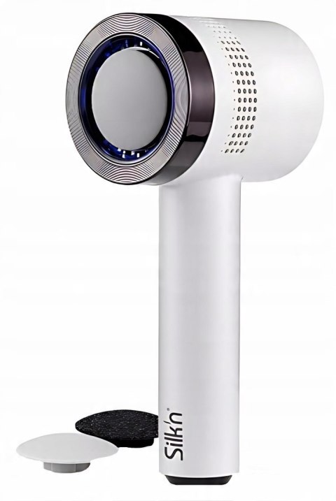 Elektryczny pilnik do stóp Silk'n VacuPedi czarny z systemem próżniowym