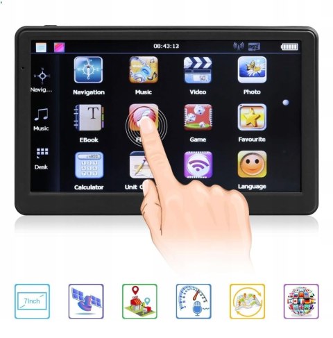 HAPPTWS NAWIGACJA DO SAMOCHODÓW CIĘŻAROWYCH DOTYKOWY EKRAN 7'' 955 EU