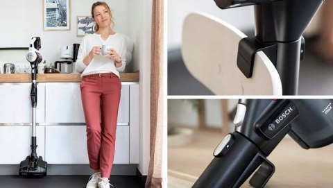 Odkurzacz pionowy Bosch Unlimited 7 beżowy/brązowy