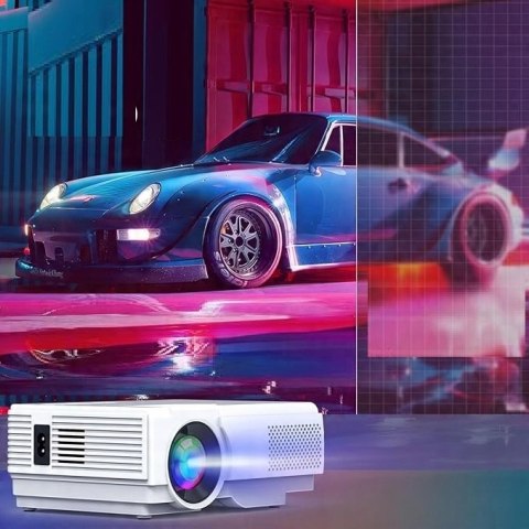 PRZENOŚNY PROJEKTOR WIFI BLUETOOTH AKATUO 12000L FULL HD 1080P 50% ZOOM