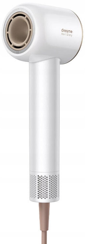 Suszarka Do Włosów Dreame Glory 1600 W 70 M/s Jonizacja Zimny Nadmuch Biała