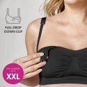 Biustonosz do karmienia Medela Keep Cool XXL czarny