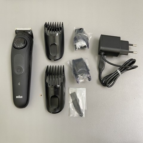 Braun BeardTrimmer BT7 Design Edition trymer do brody, czarny