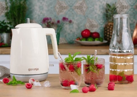 Czajnik elektryczny Gorenje K15RL 2200 W 1,7 l żółty/złoty