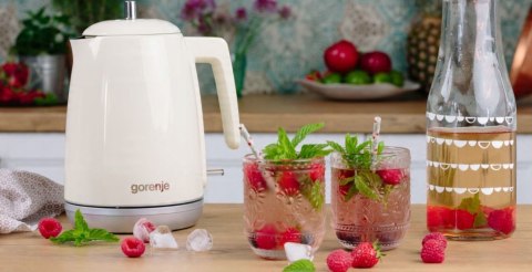 Czajnik elektryczny Gorenje K15RL 2200 W 1,7 l żółty/złoty