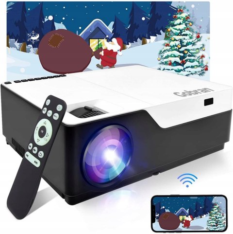 Mini projektor Gobran H3 Full HD WIFI 6500 lumenów