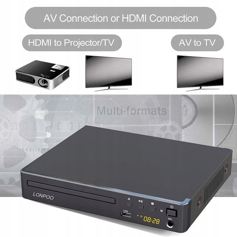 Odtwarzacz DVD Lonpoo LP099