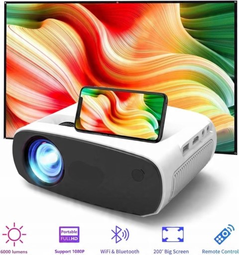 PROJEKTOR PRZENOŚNY ELEPHAS BL128 FULL HD 1080P