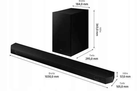 Soundbar Samsung HW-Q610B 3.1 360 W czarny