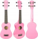 Martin Smith UK-212-PNK-A Ukulele Sopranowe