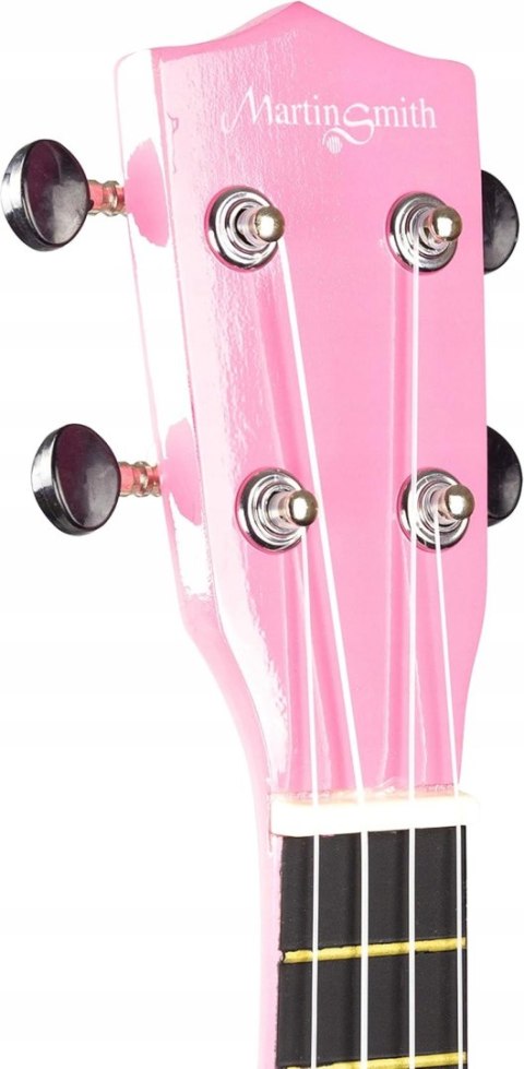Martin Smith UK-212-PNK-A Ukulele Sopranowe