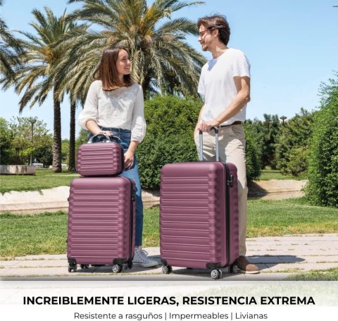 Numada Walizka twarda zestaw tworzywo sztuczne Numada 34 l