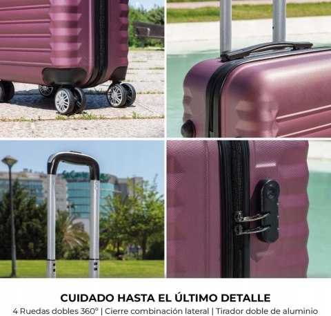 Numada Walizka twarda zestaw tworzywo sztuczne Numada 34 l