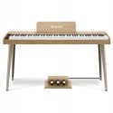 DONNER DDP-60 WOOD GRAIN pianino cyfrowe z dedykowaną ławą