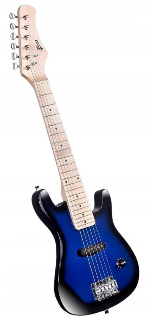 Gitara Elektryczna Dla Dzieci Winzz EGM100-LBR 1/4 Blueburst Mini