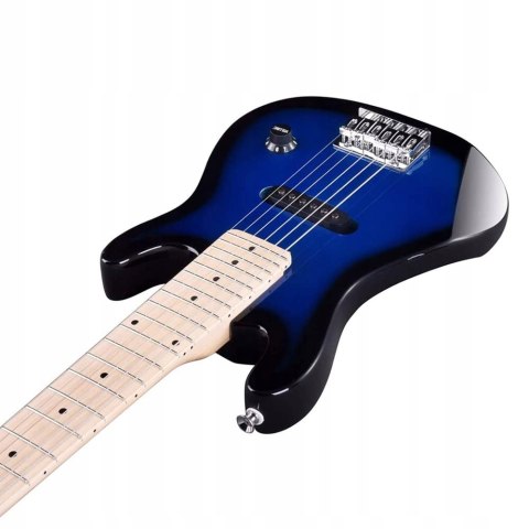 Gitara Elektryczna Dla Dzieci Winzz EGM100-LBR 1/4 Blueburst Mini