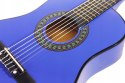 Gitara akustyczna Music Alley M-52 rozmiar 1/2 niebieska zestaw pokrowiec