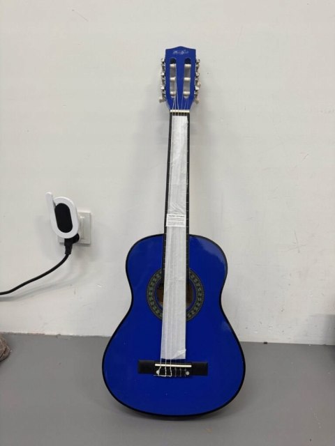 Gitara akustyczna Music Alley M-52 rozmiar 1/2 niebieska zestaw pokrowiec