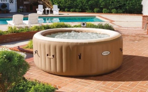 JACUZZI Z HYDROMASAŻEM INTEX 216 X 71CM SPA
