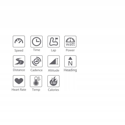 Licznik rowerowy bezprzewodowy BRYTON RIDER 320T CAD+HRM