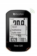 Licznik rowerowy bezprzewodowy BRYTON RIDER 320T CAD+HRM