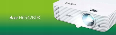 Projektor DLP Acer H6542BDK biały Full HD 4000 ANSI niski input lag