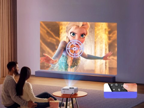 Projektor LED Wimius P63 biały 500 ANSI LUMEN FULL HD