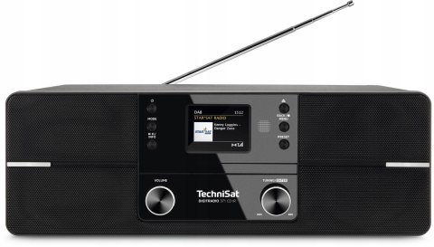 Radio sieciowe DAB+, FM, internetowe TechniSat DIGITRADIO 371 CD IR