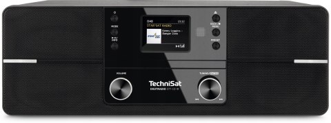 Radio sieciowe DAB+, FM, internetowe TechniSat DIGITRADIO 371 CD IR