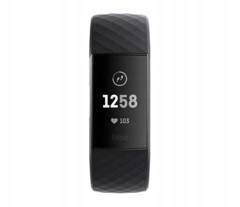 Smartband Fitbit Charge 3 czarny