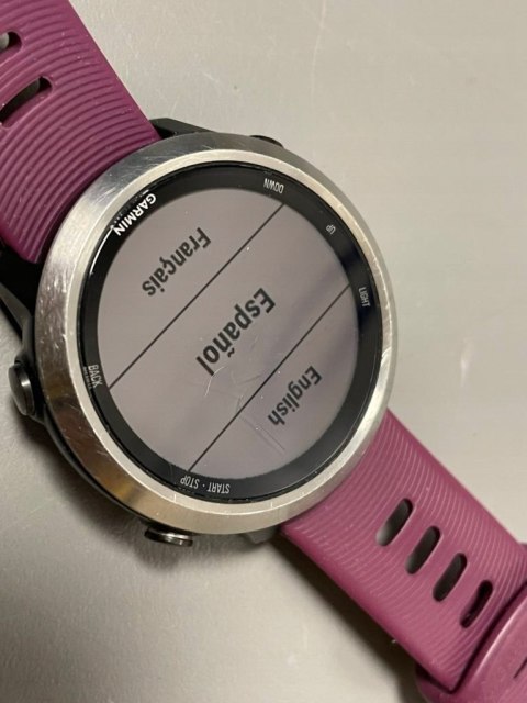 Smartwatch Garmin Forerunner 645 Music wiśniowy