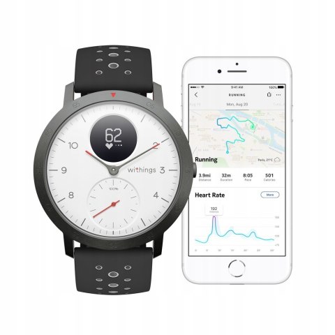 Smartwatch Withings Activite Steel HR Sport biały